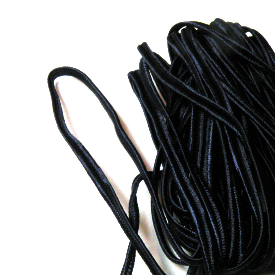Sznurek soutache granatowy 3mm