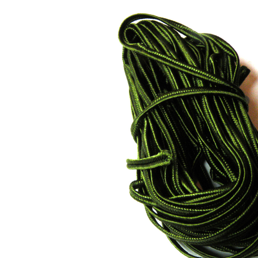 Sznurek soutache khaki 3mm