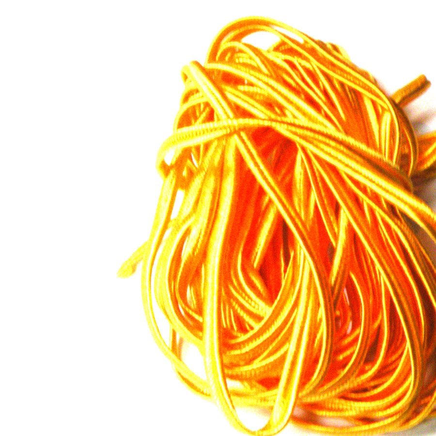 Sznurek soutache mandarynka 3mm