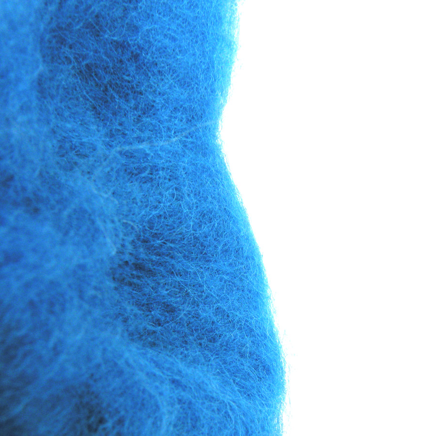 Wełna do filcowania lazur