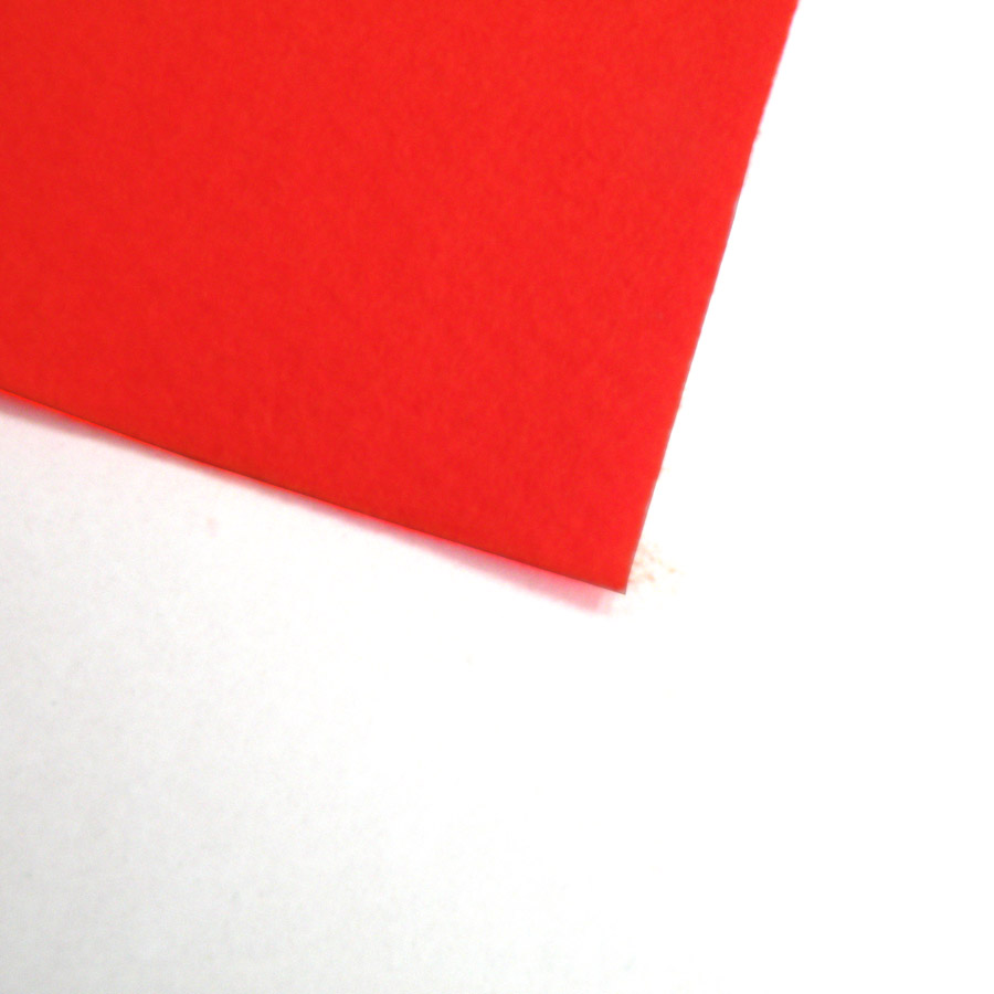 Filc w arkuszu pomarańczowy intensywny