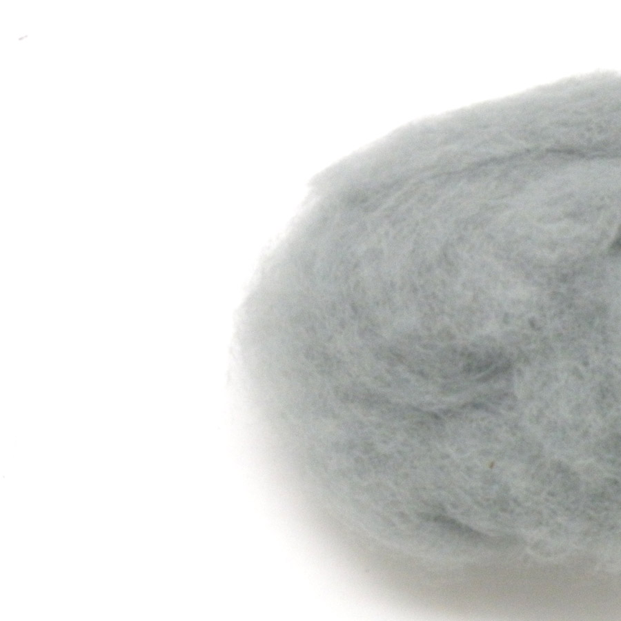 Wełna do filcowania szara jasna