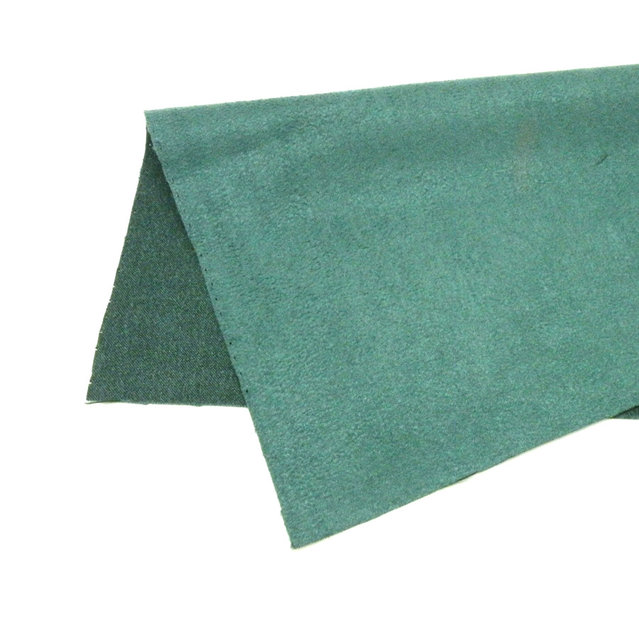 Tkanina welurowa - zgniła zieleń