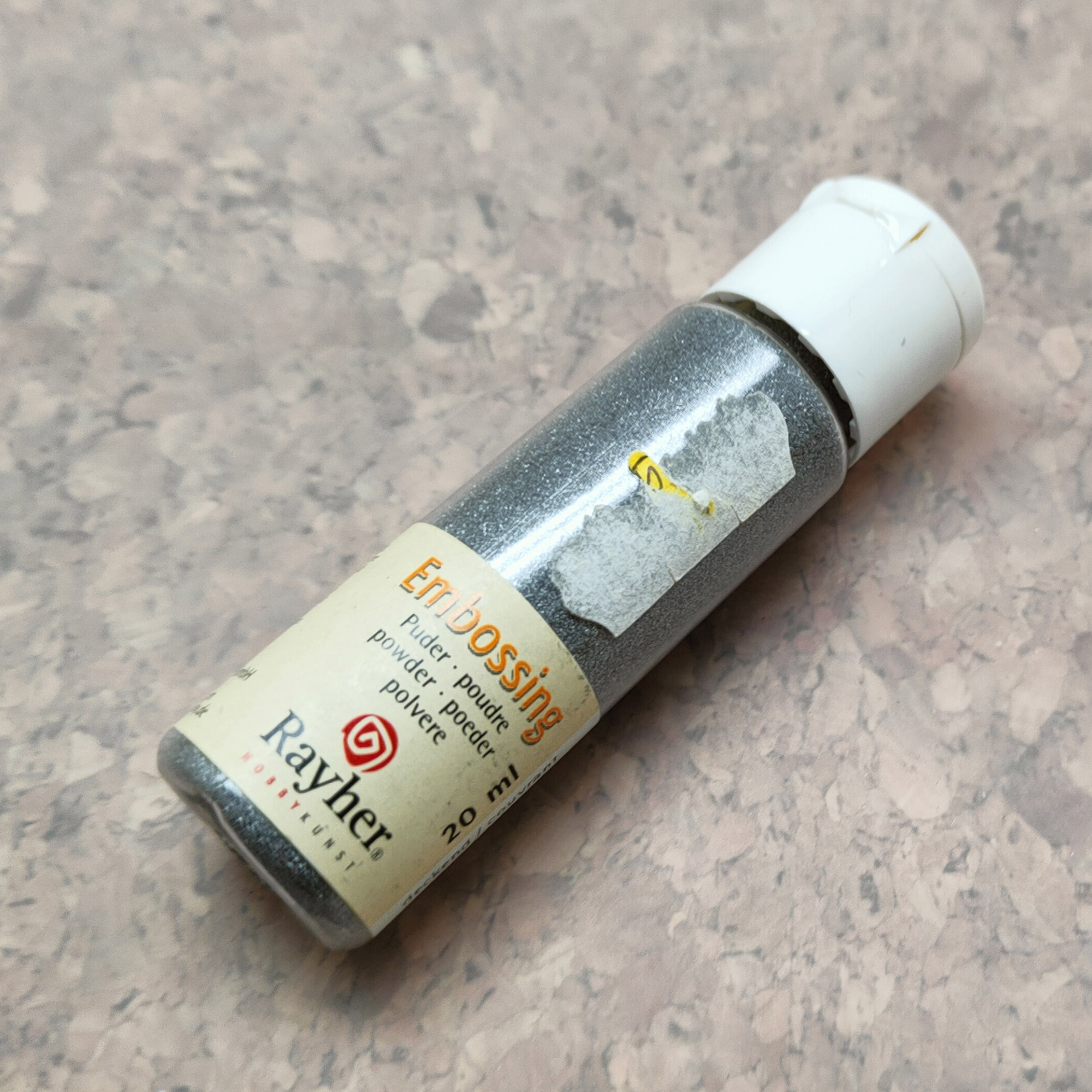 Puder do embossingu - srebrny