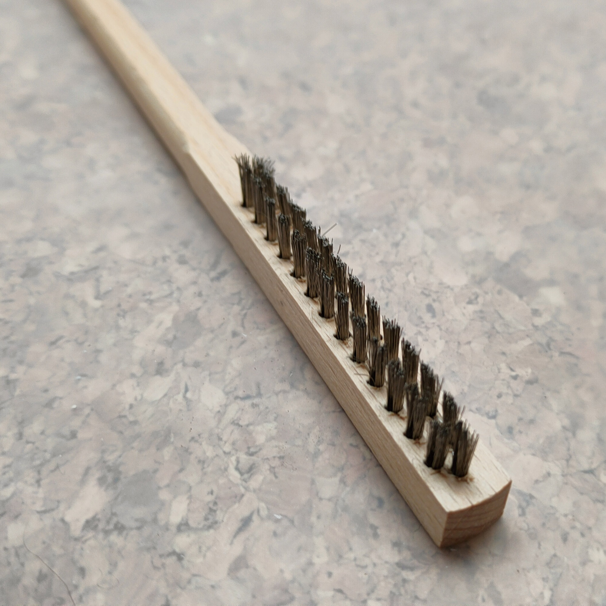 Metalowa szczotka krótkie włosie