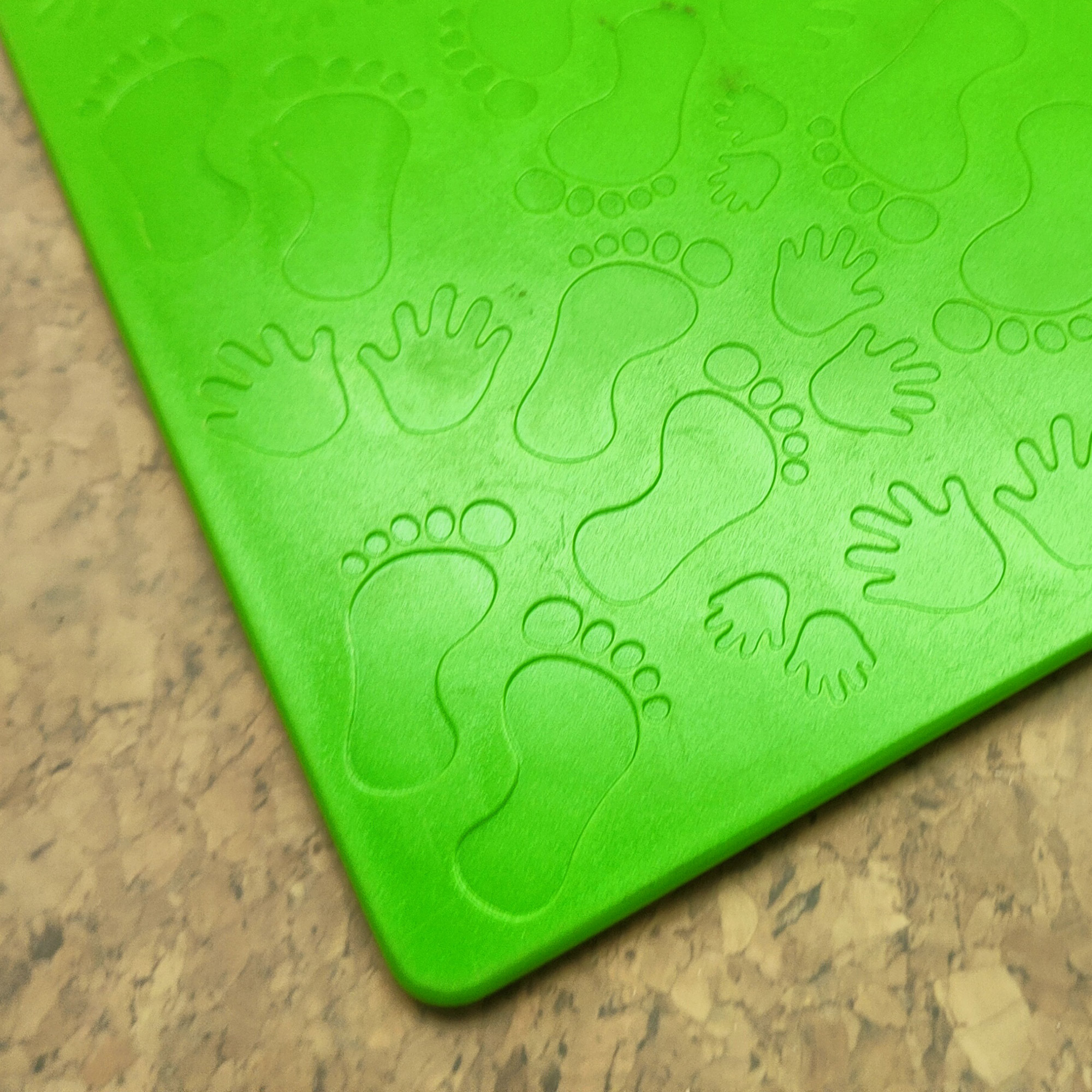 Płytka do odciskania - ślady