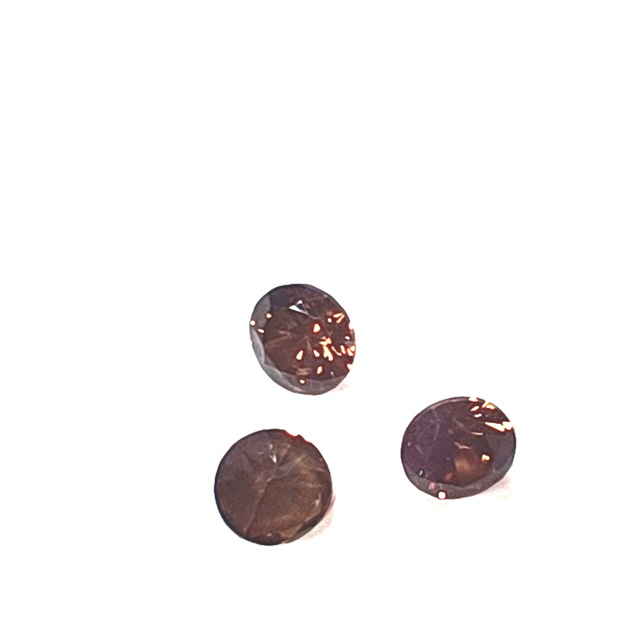 cyrkonia okrągła kawa 5mm