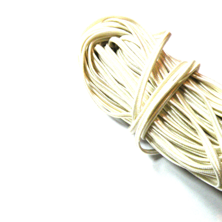 Sznurek soutache kawa z mlekiem jasny 3mm