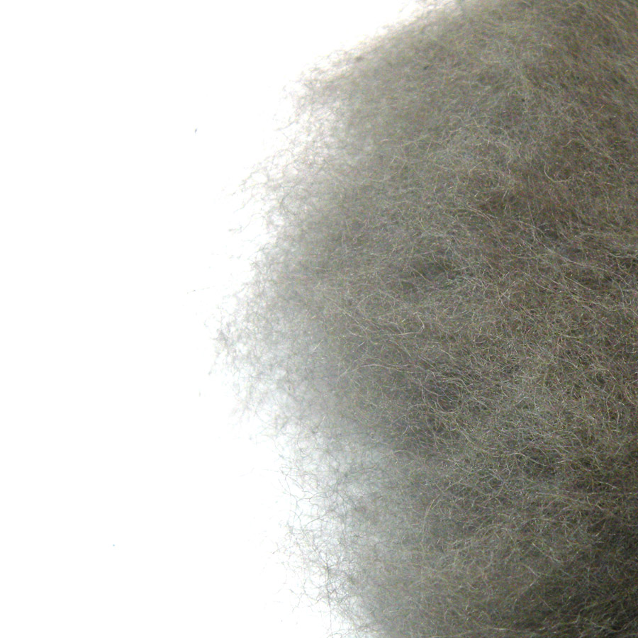 Wełna do filcowania szara