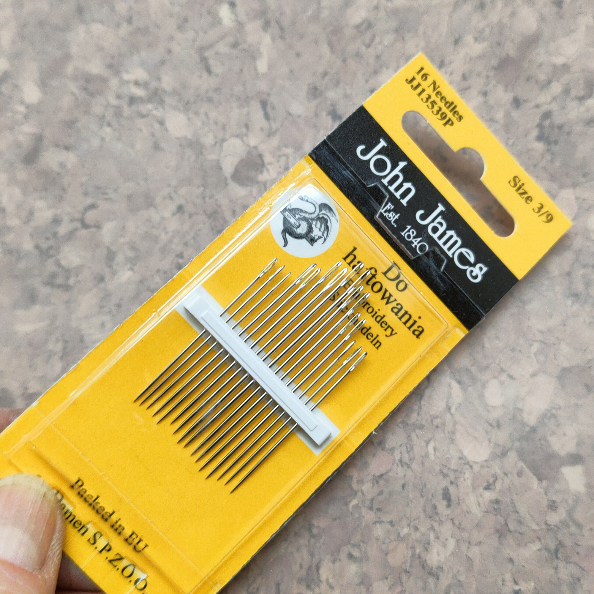 Igły do haftowania