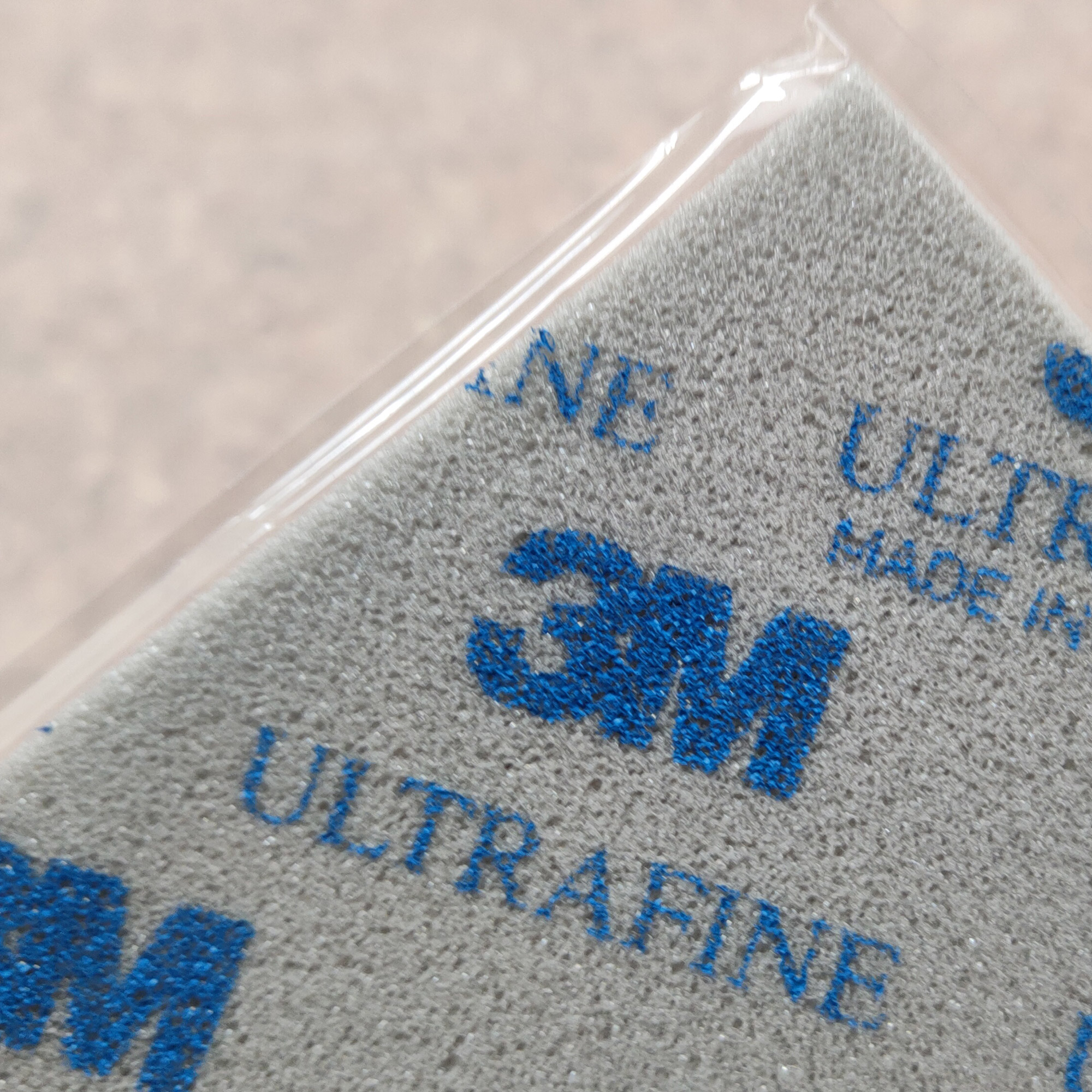 Gąbka ścierna niebieska