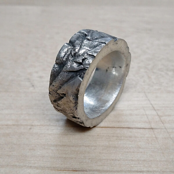 Metal clay nauka online jak wykonać pierścionek z fakturą