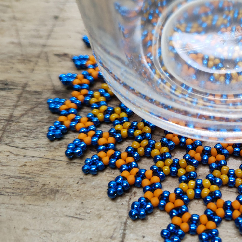 Beading - ażurowe serwetki