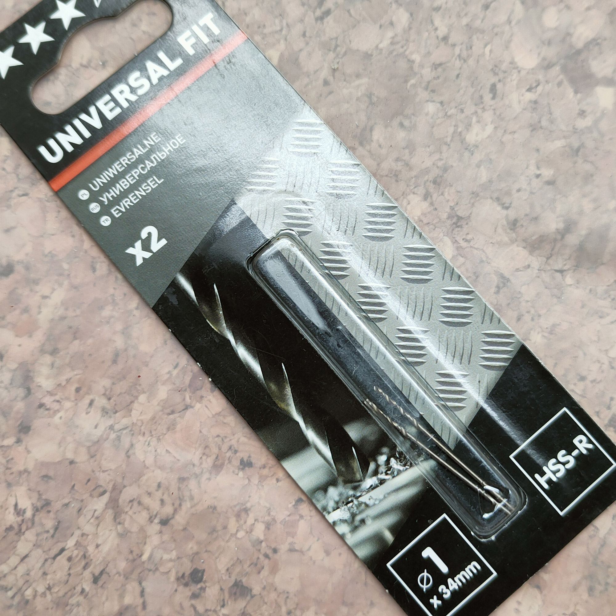 Wiertło 1,0 mm (2 sztuki)