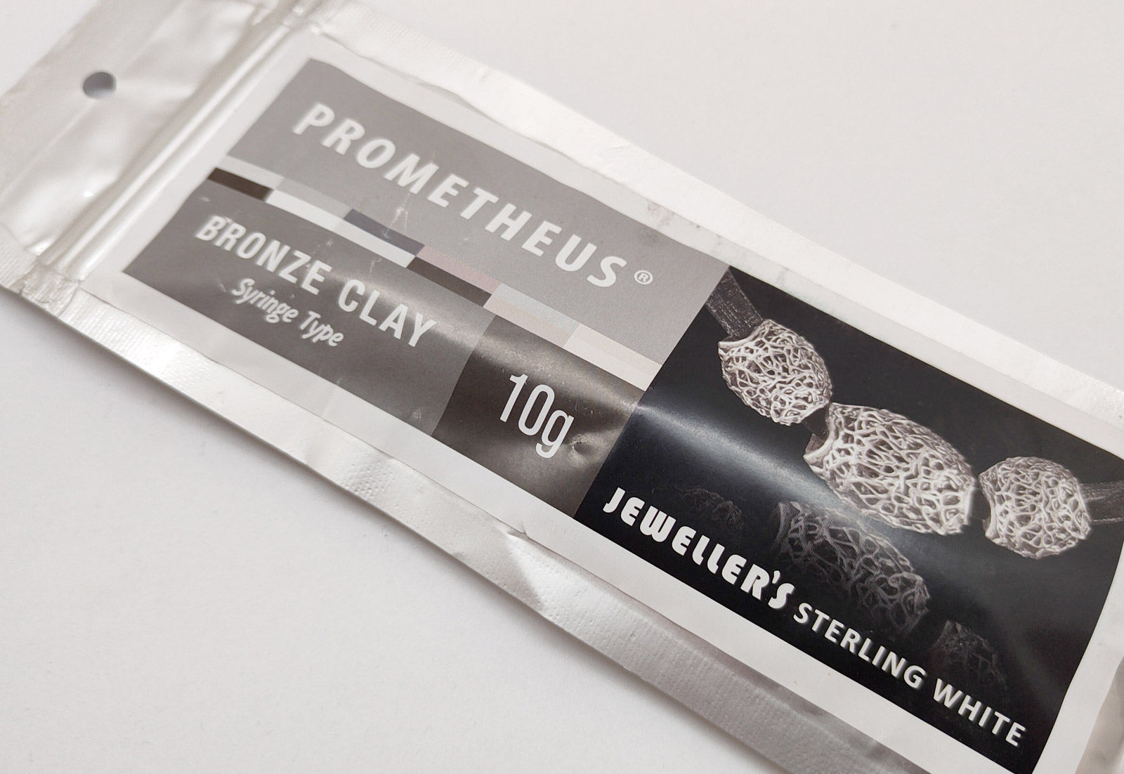 Prometheus Bronze Clay strzykawka 10g Sterling White