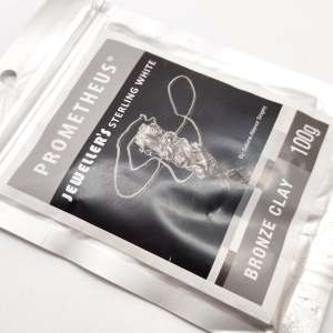Prometheus Bronze Clay blok 100g Sterling White