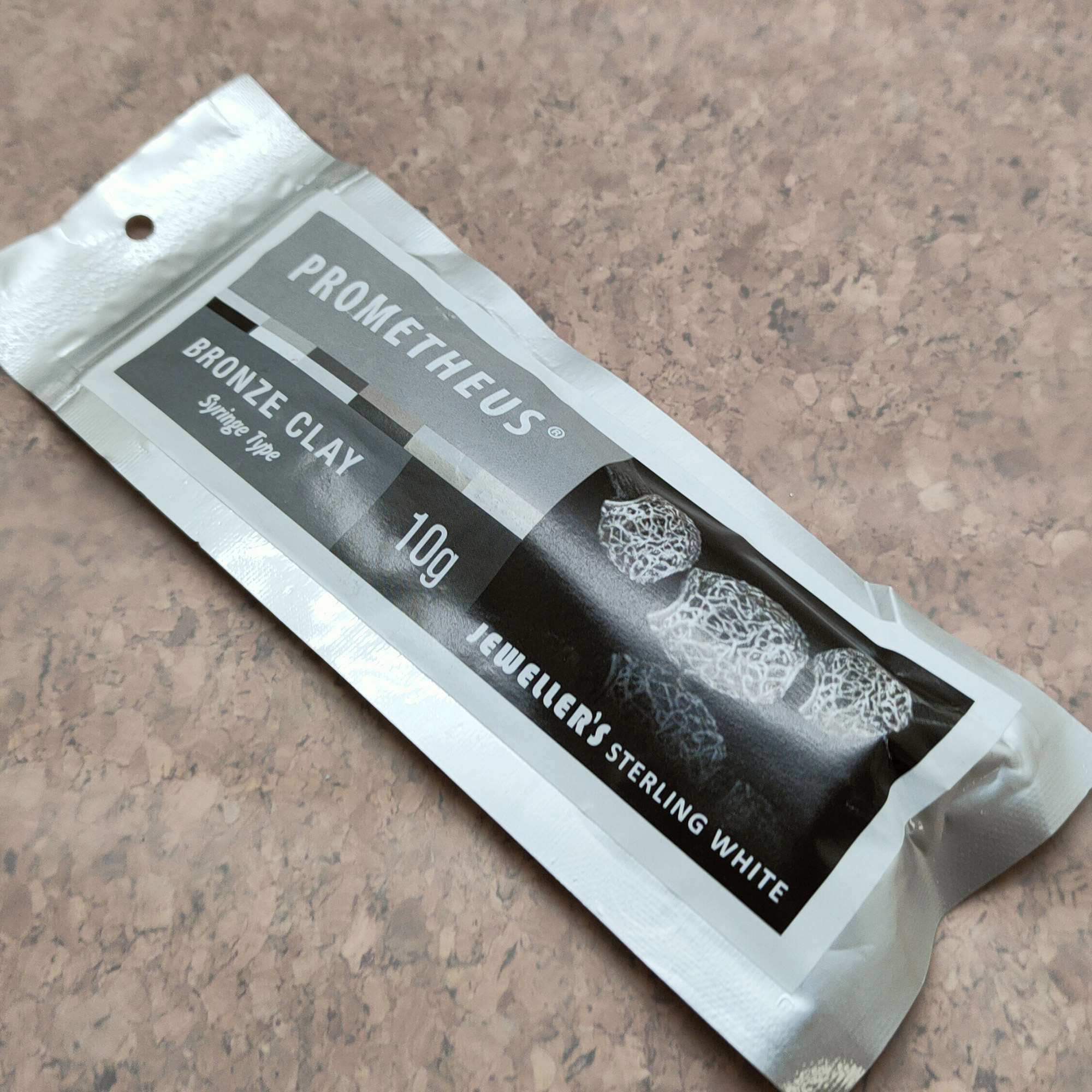 Prometheus Bronze Clay strzykawka 10g Sterling White