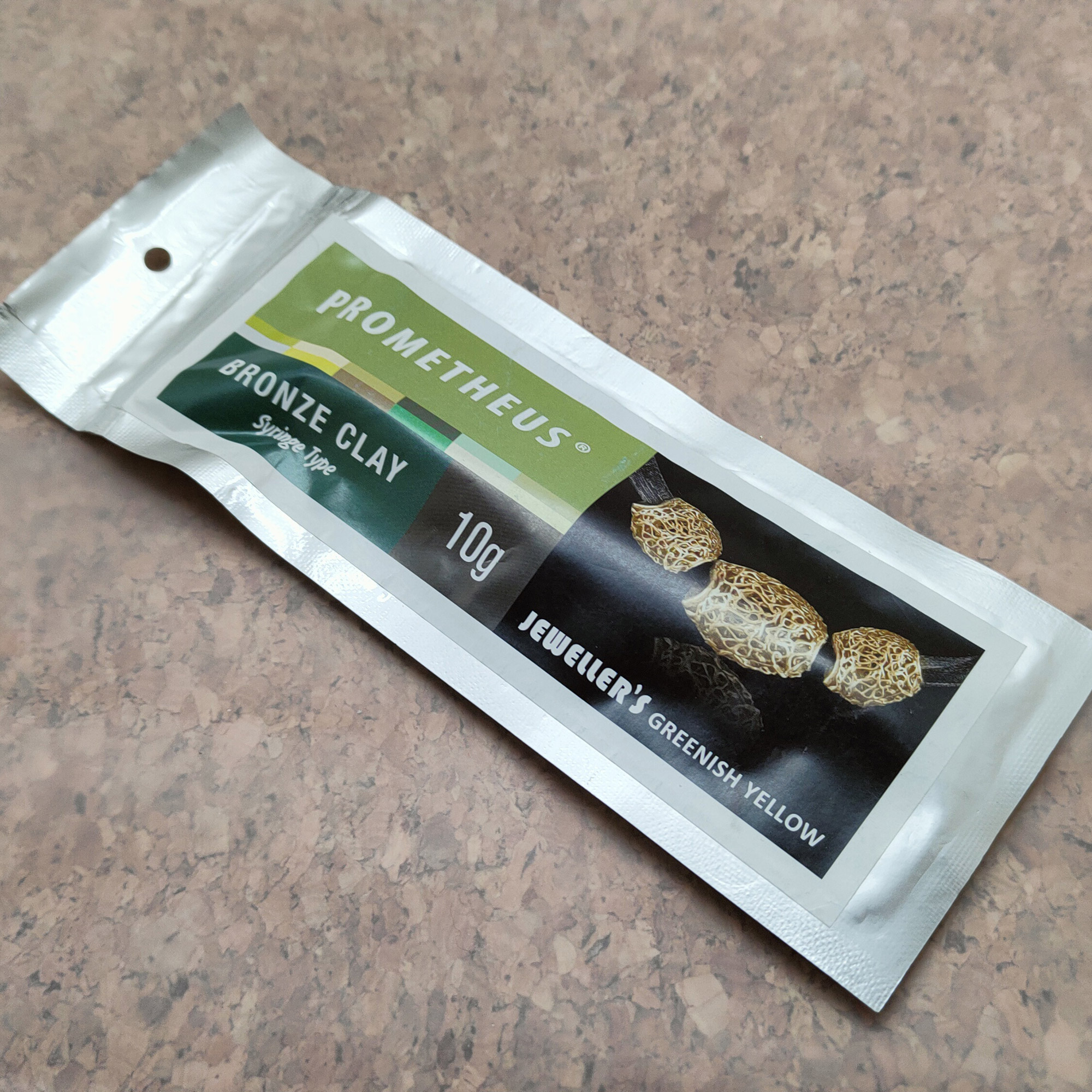 Prometheus Bronze Clay strzykawka 10g Greenish Yellow