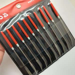 Zestaw profilowych pilników-iglaków diamentowych (10szt.)