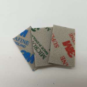 Zestaw trzech gąbek ściernych 3M