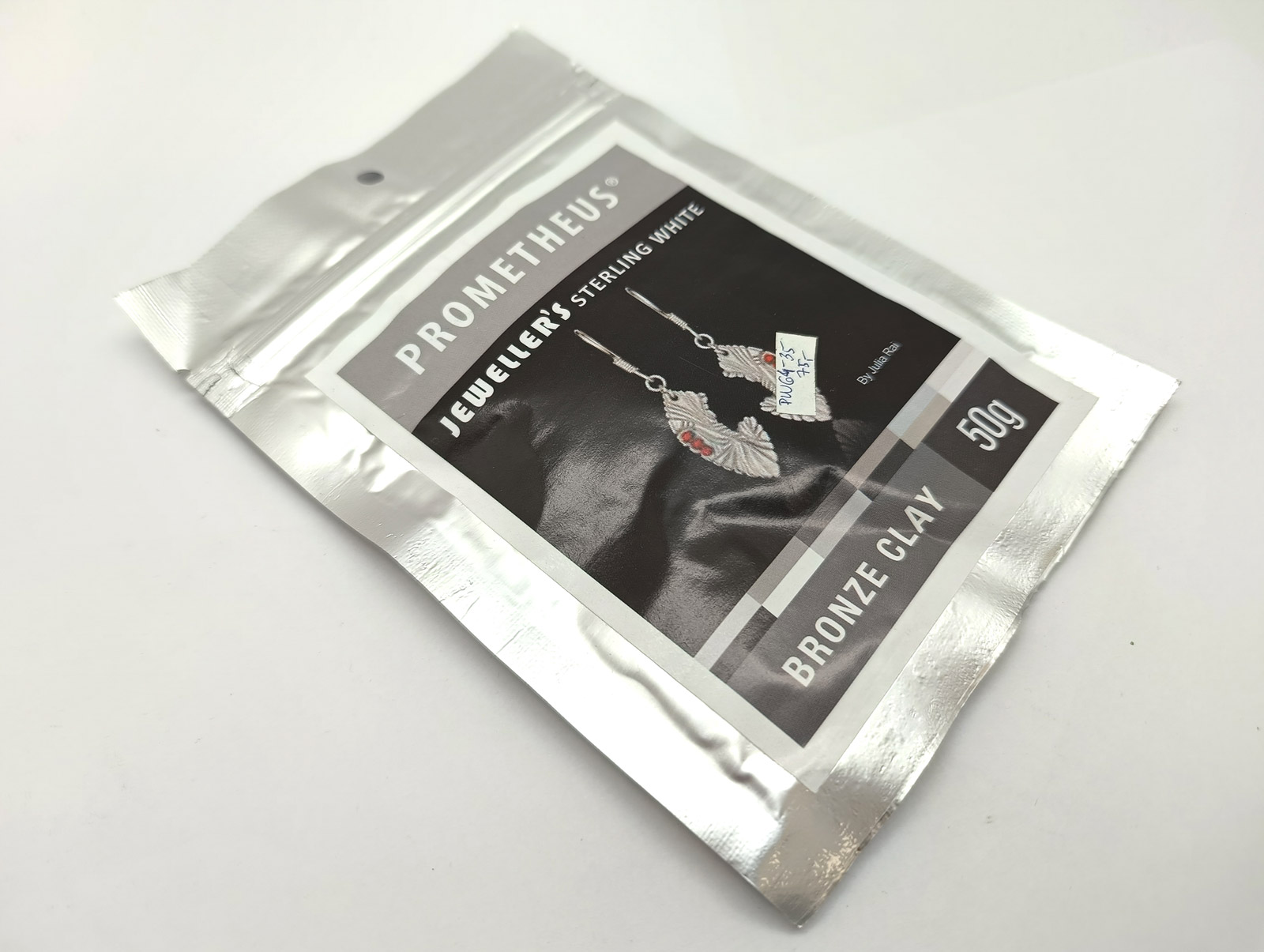 Prometheus Bronze Clay blok 50g Sterling White