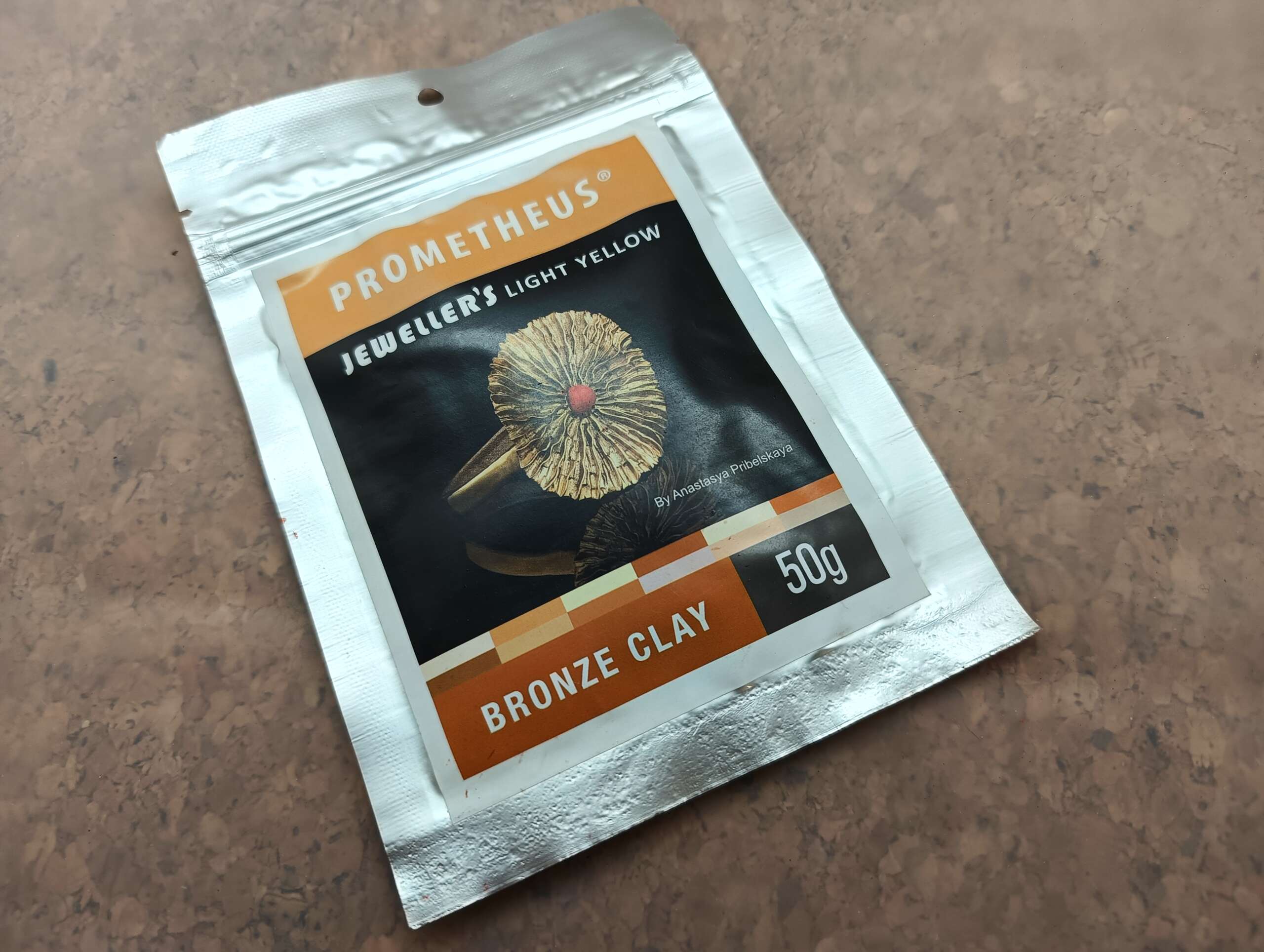 Prometheus Bronze Clay blok 50g Light Yellow