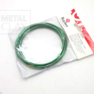 Drut aluminiowy 3mm w kolorze zielonym