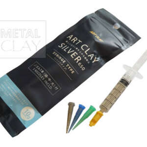 Art Clay Srebro 650C Strzykawka (3 końc.) 10g