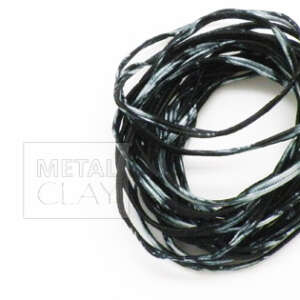 Sznurek soutache ciemnopopielaty melanż 3mm