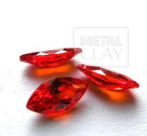 cyrkonia markiza orange 8x4mm