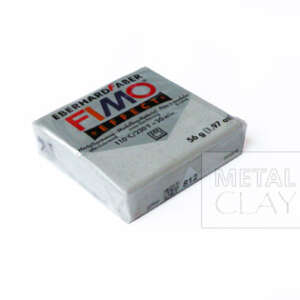 Fimo szare jasne z brokatem (812)