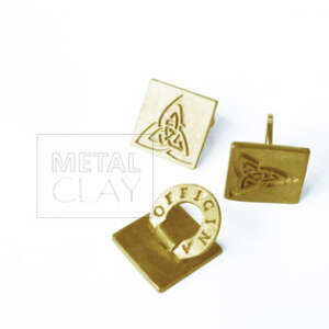 Stempel mosiężny wklęsły 15x15mm - celtic