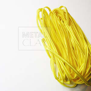 Sznurek soutache żółty 3mm
