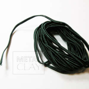 Sznurek soutache zieleń butelkowa 3mm