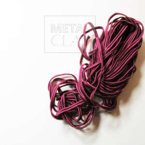 Sznurek soutache różowy ciemny 3mm