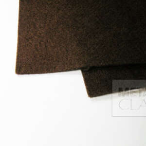 Filc w arkuszu ciemny brąz