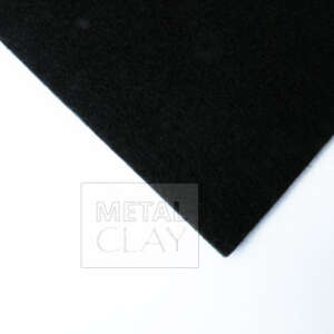 Filc w arkuszu czarny