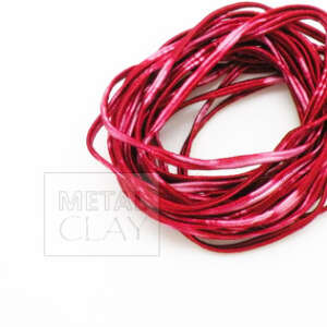 Sznurek soutache bordo melanż 3mm