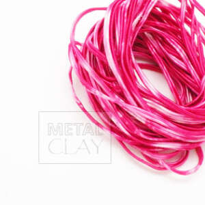 Sznurek soutache różowy melanż 3mm