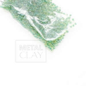 Koraliki Miyuki okrągłe zielone 2mm