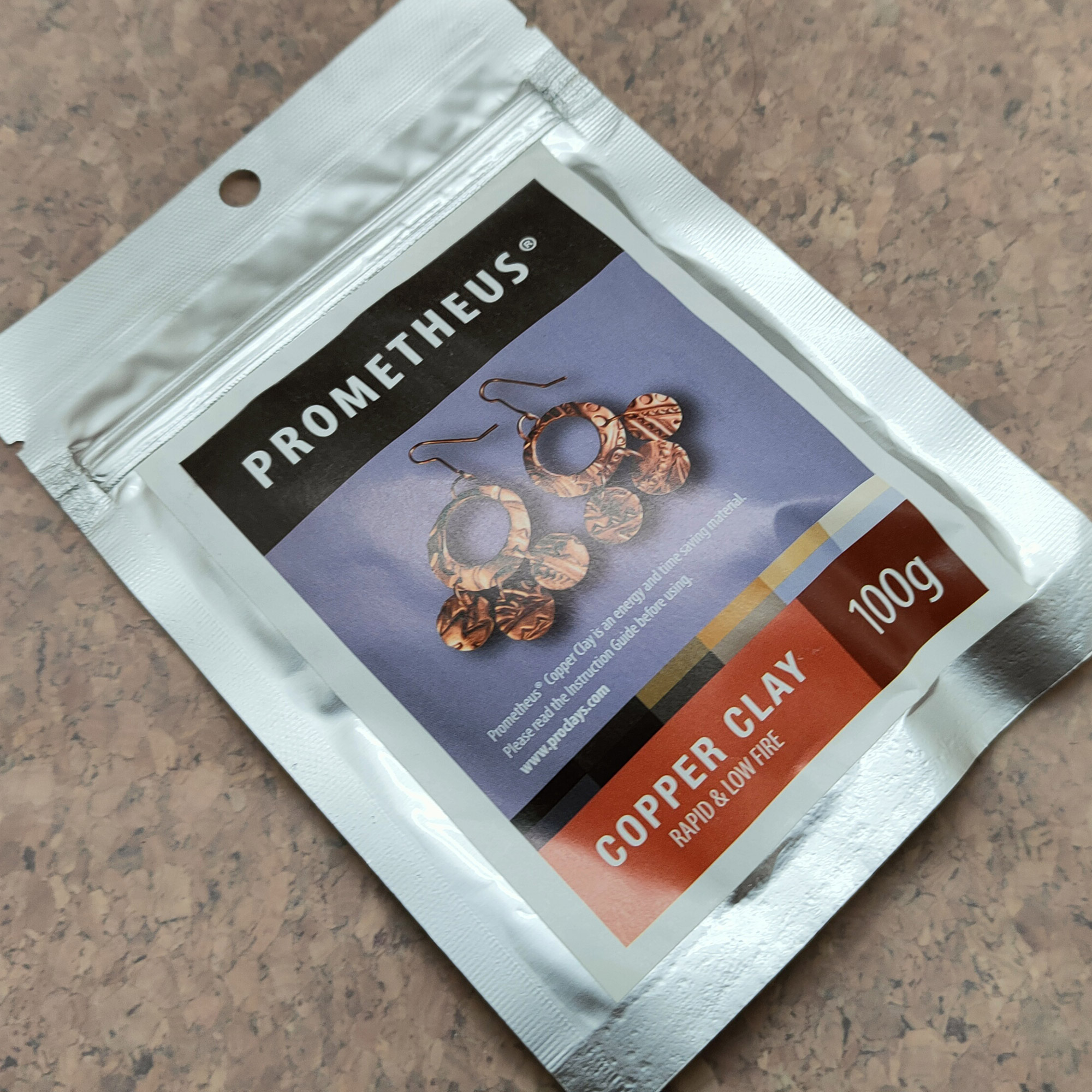 Prometheus Copper Clay blok 100g