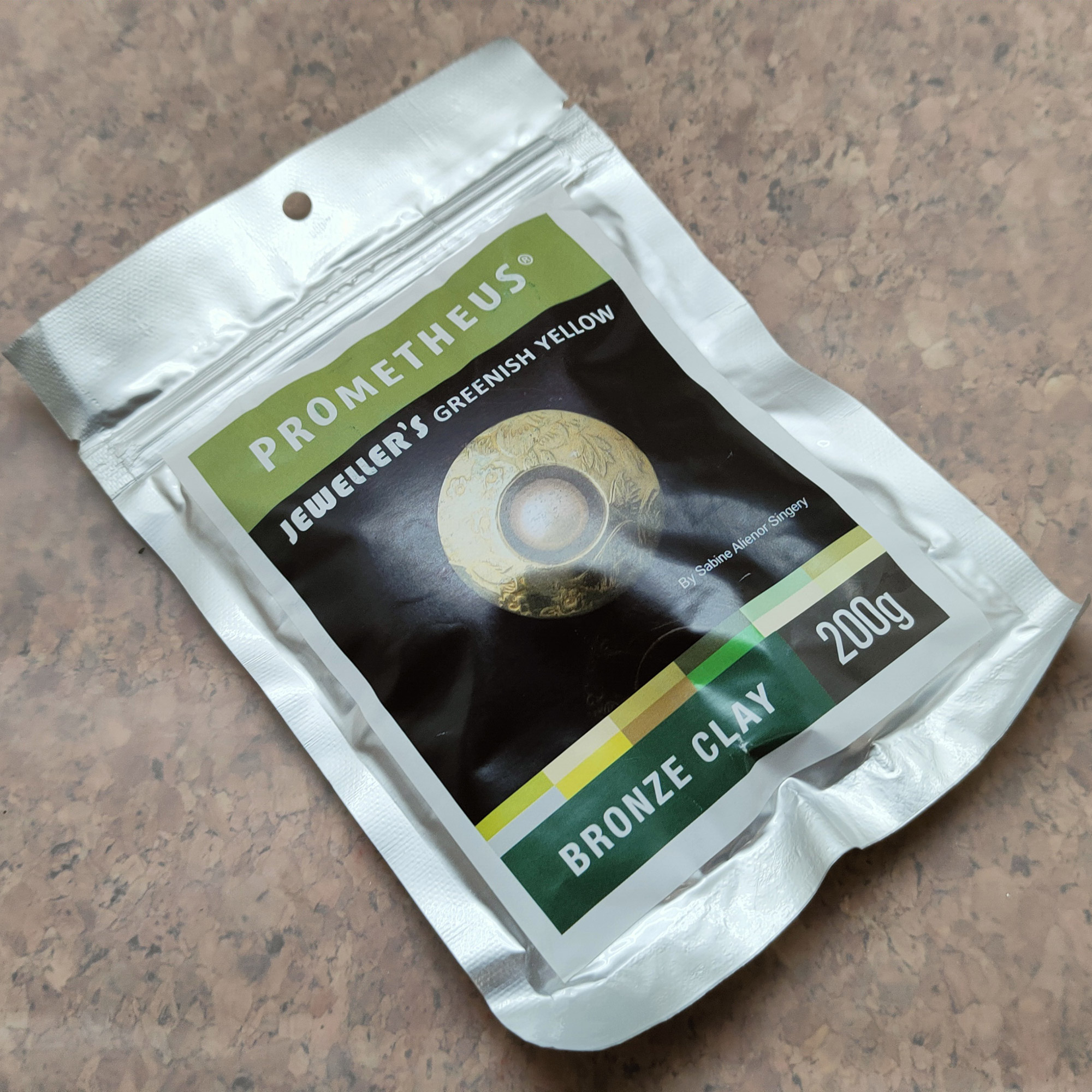 Prometheus Bronze Clay blok 200g Greenish Yellow