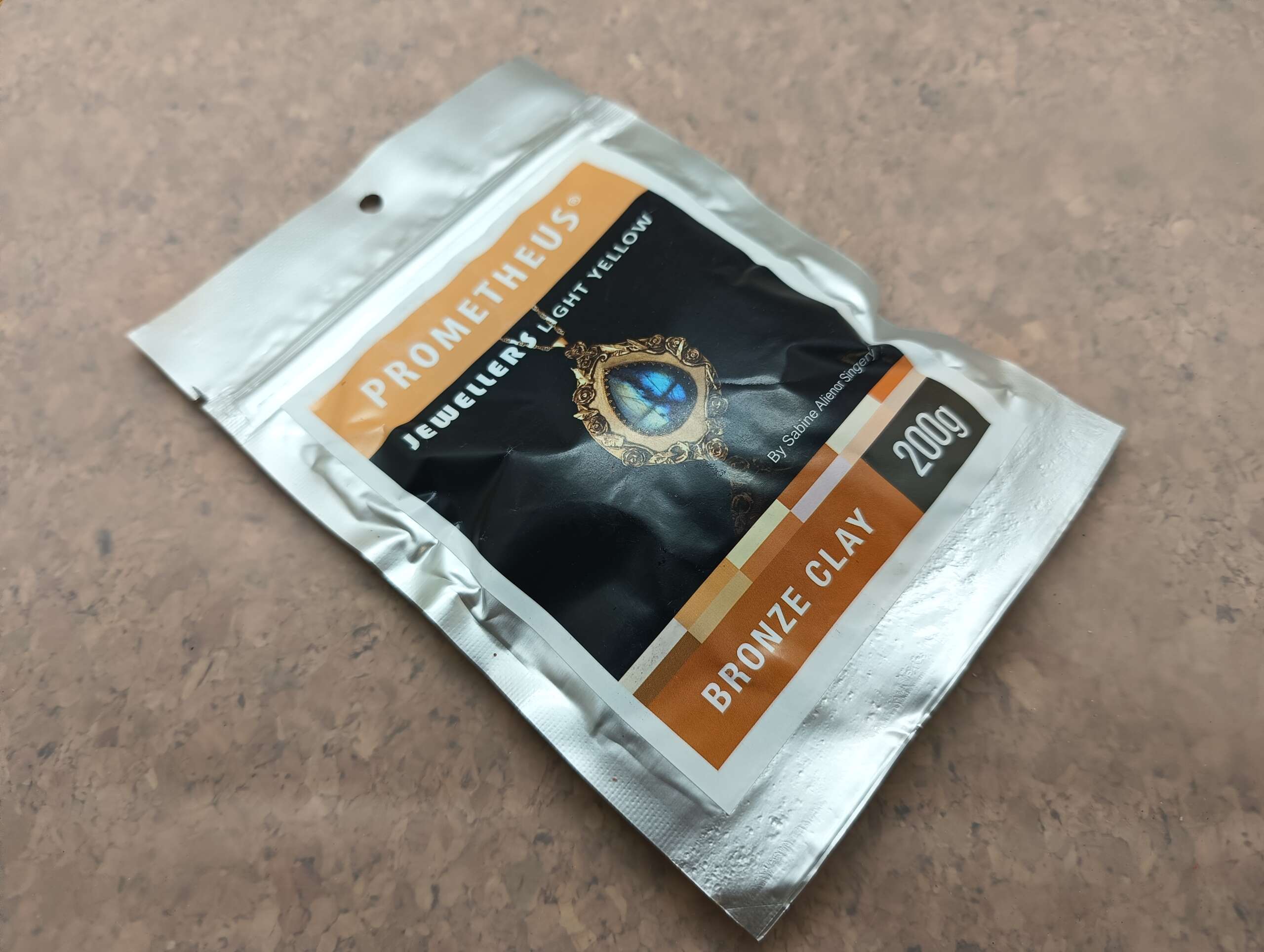 Prometheus Bronze Clay blok 200g Light Yellow
