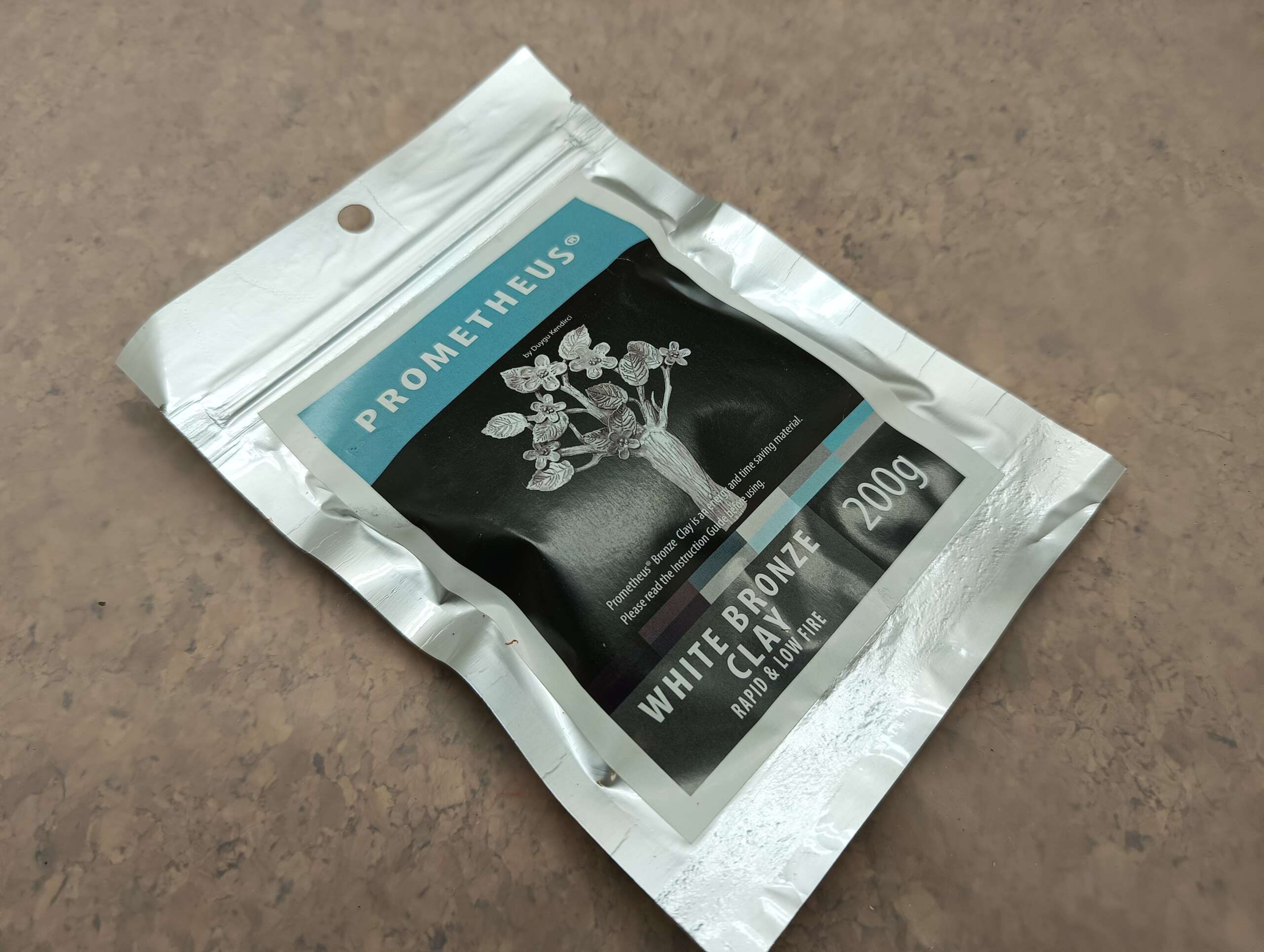Prometheus Bronze Clay blok 200g White Bronze